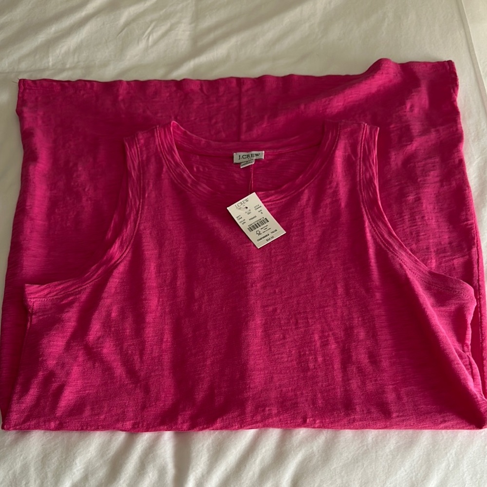 J. Crew Pink Tank Top Dress Size Small